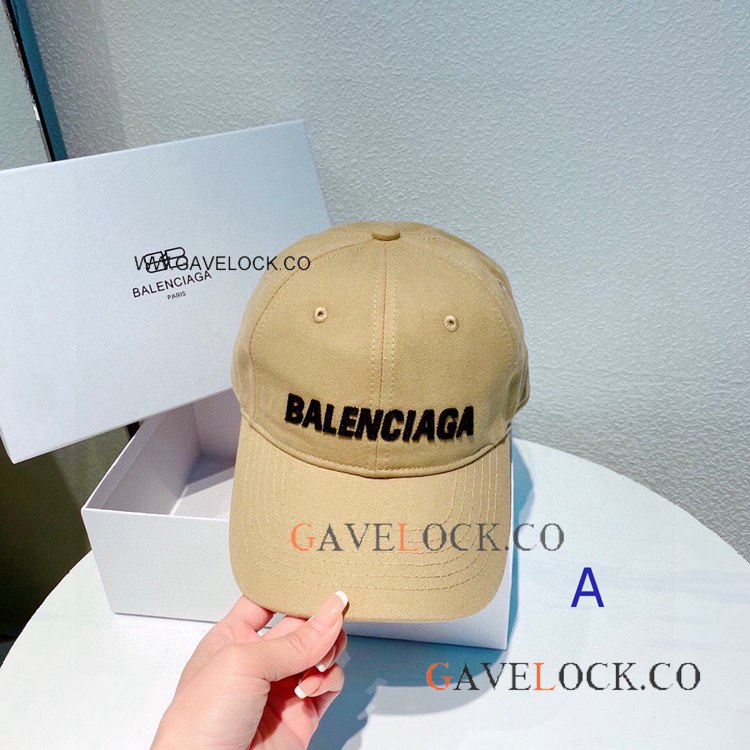 Balenclaga Solid color Baseball Cap for Men Women